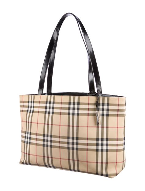 burberry classic nova check tote|Burberry nova check tote price.